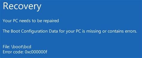 windows 10 rebuild boot bcd.